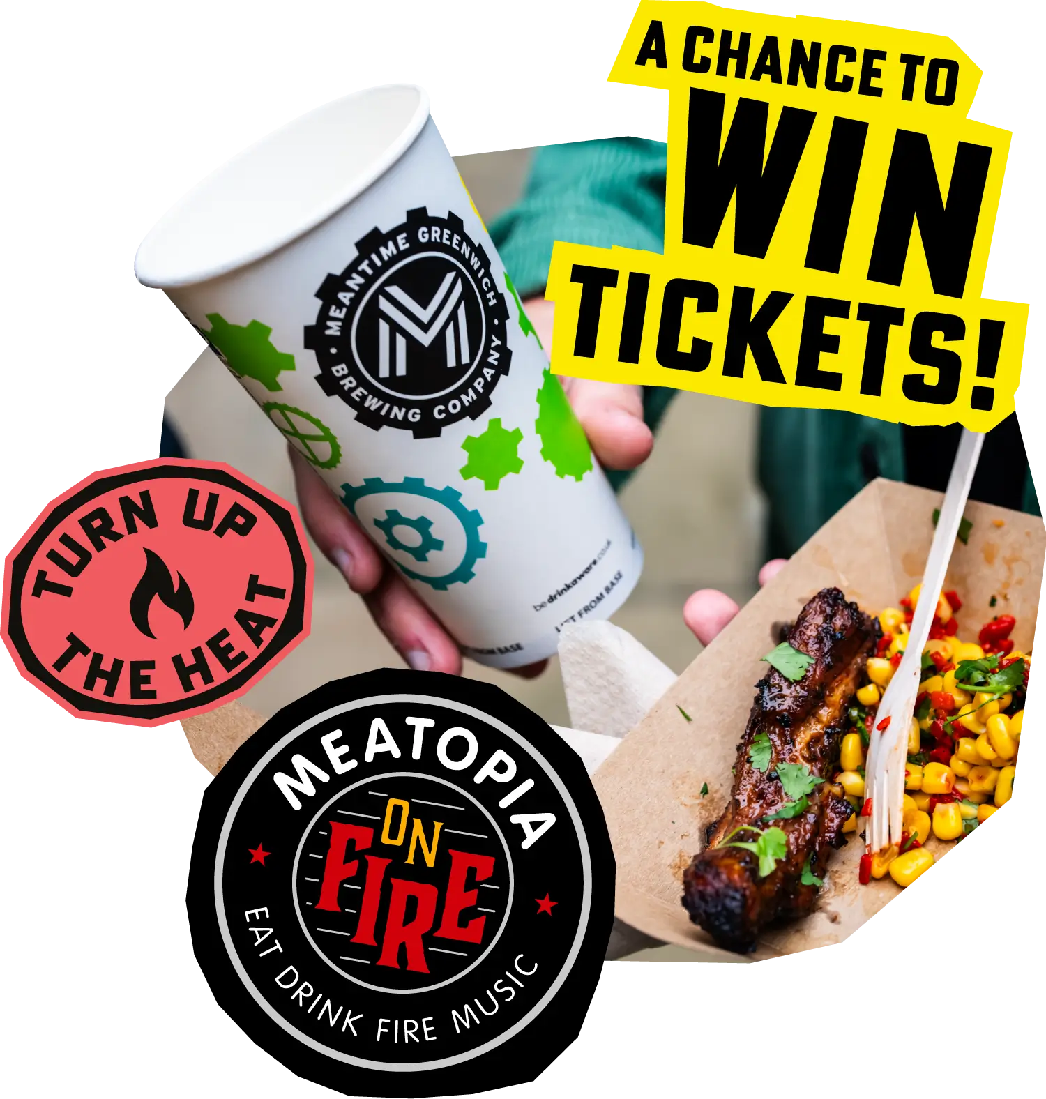 A chance to win a pair of tickets to Meatopia On-Fire, London