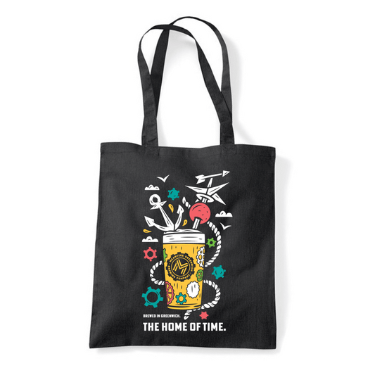 Meantime Home of Time Tote Bag